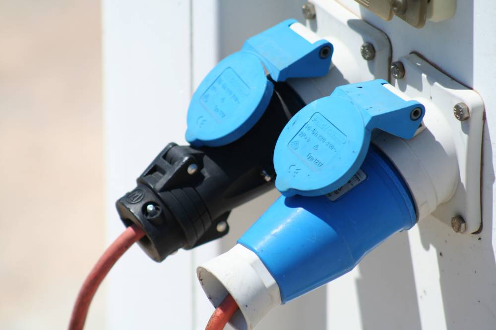 Branchement edf près de Granville